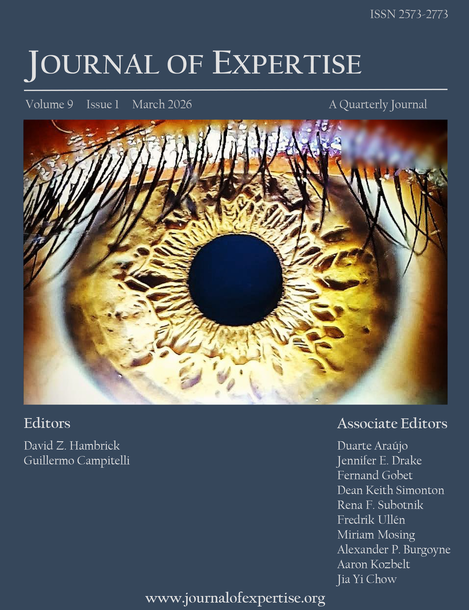 Journal of Expertise Volume 9 Issue 1
